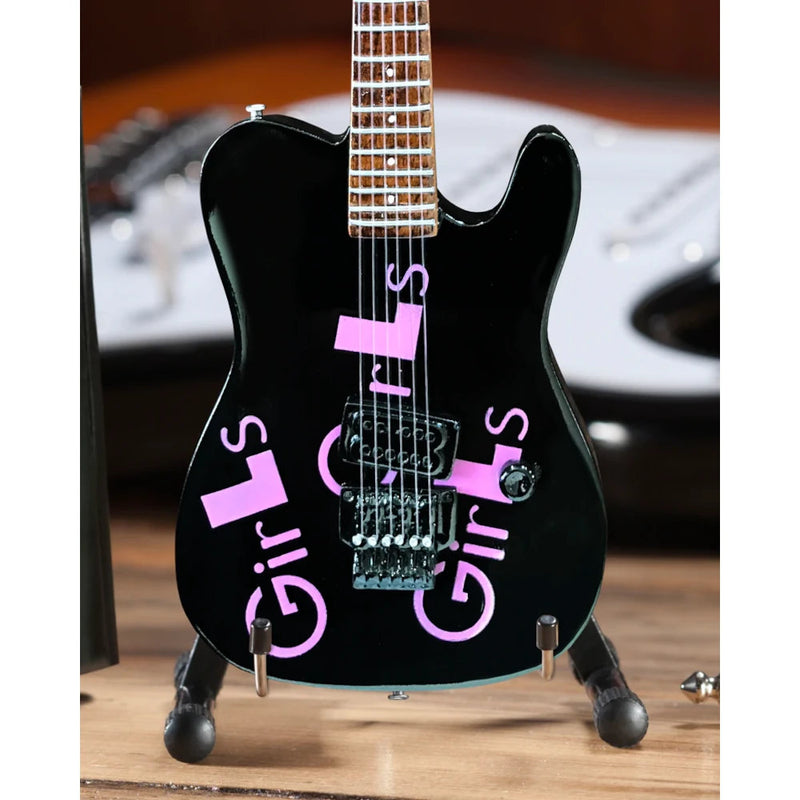 MOTLEY CRUE - Official Girls, Girls, Girls / Black / Miniature Musical Instrument