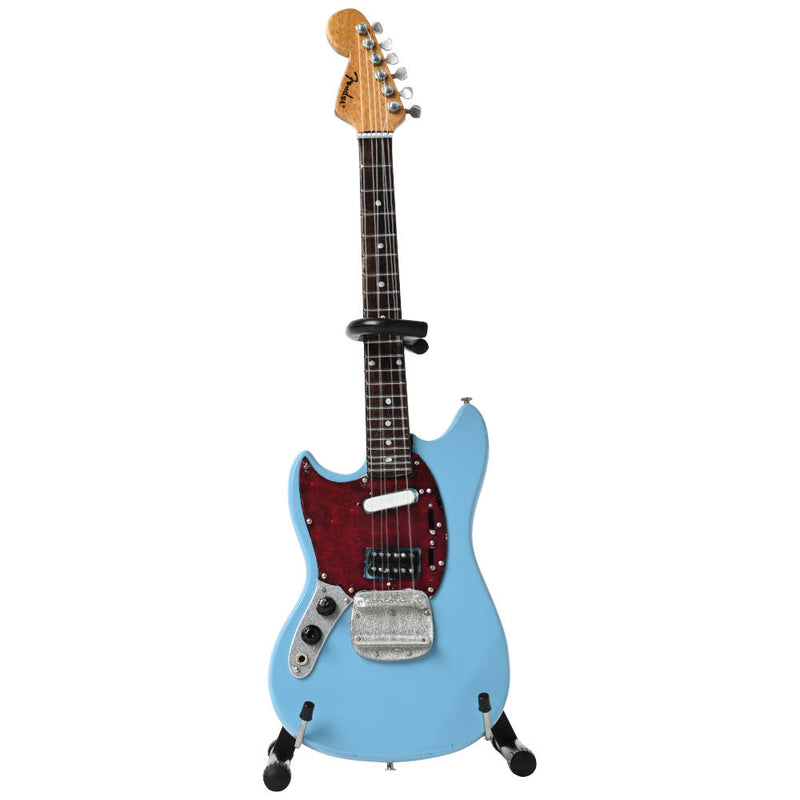NIRVANA - Official Fender Mustang Sonic Blue / Miniature Musical Instrument