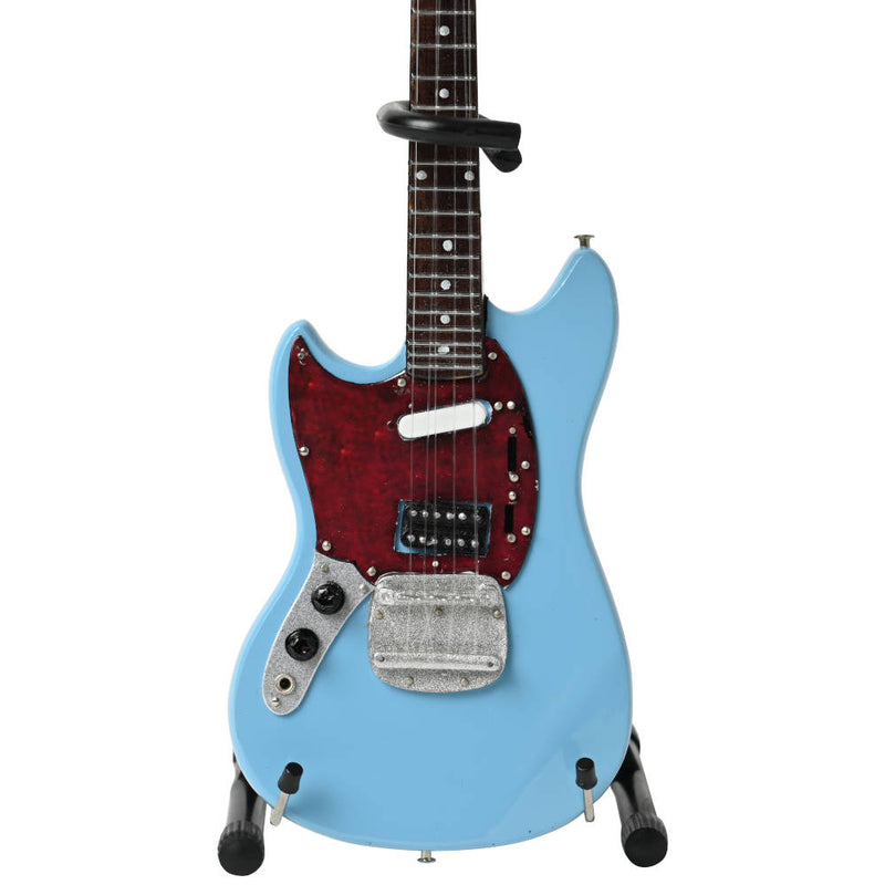 NIRVANA - Official Fender Mustang Sonic Blue / Miniature Musical Instrument