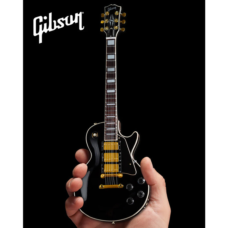 GIBSON - Official Les Paul Custom Ebony / Miniature Musical Instrument