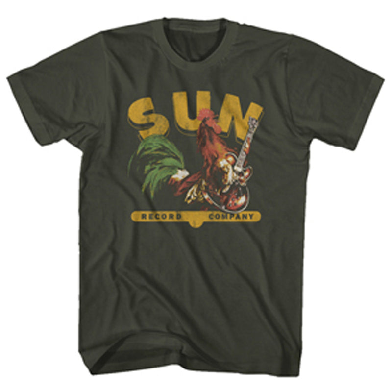 SUN STUDIO - Official Rooster W/Guitar / T-Shirt / Men's