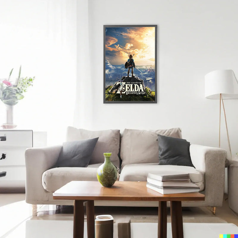 THE LEGEND OF ZELDA - Official Breath Of The Wild / Poster