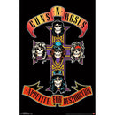 GUNS N ROSES - Official Cross / Poster