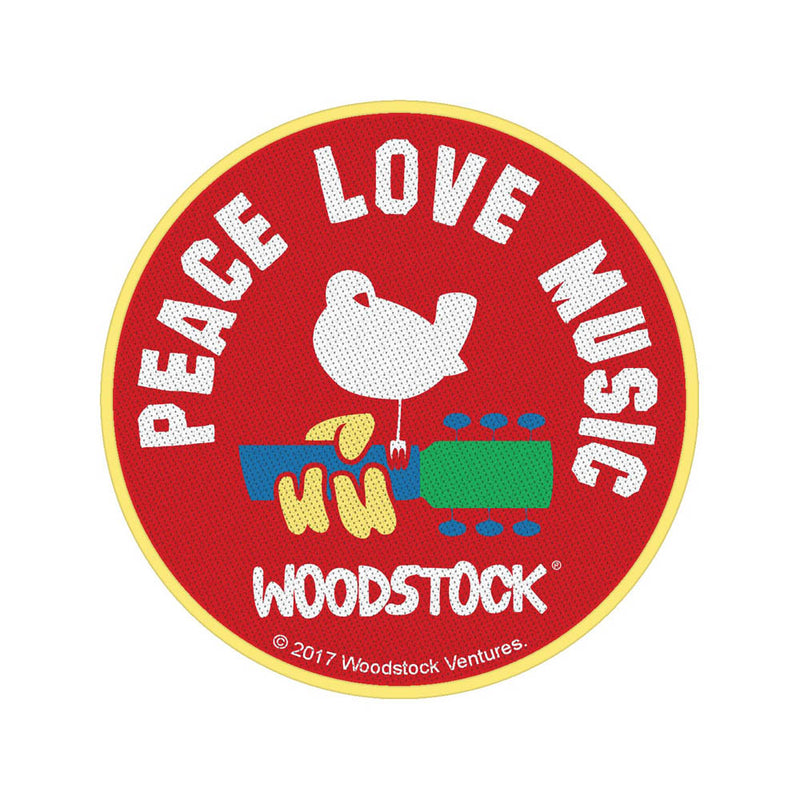 WOODSTOCK - Official Peace Love Music / Patch