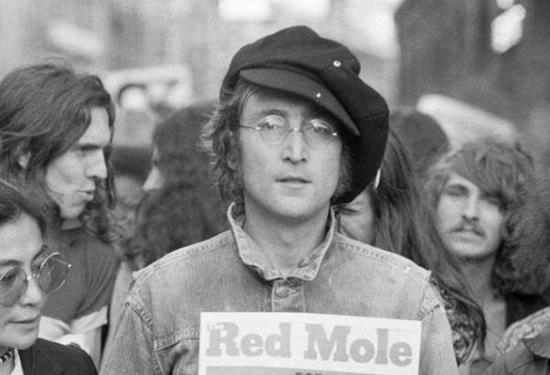 JOHN LENNON - Official Denim Stitch Newsboy/紐約帽子（品牌）/帽子/男裝