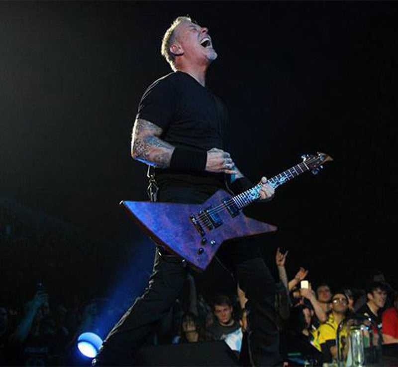 METALLICA - James Hetfield 最喜歡的官方模型/Diamond Plate Explorer/微型/微型樂器