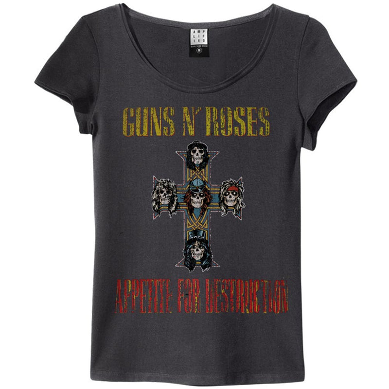 GUNS N ROSES - Official Appetite For Destruction / Amplified (Brand) / T-Shirt / Women's