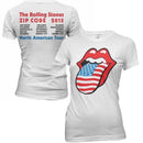 ROLLING STONES - Official There Usa Tongue Tour Babydoll / Back Print / T-Shirt / Women's
