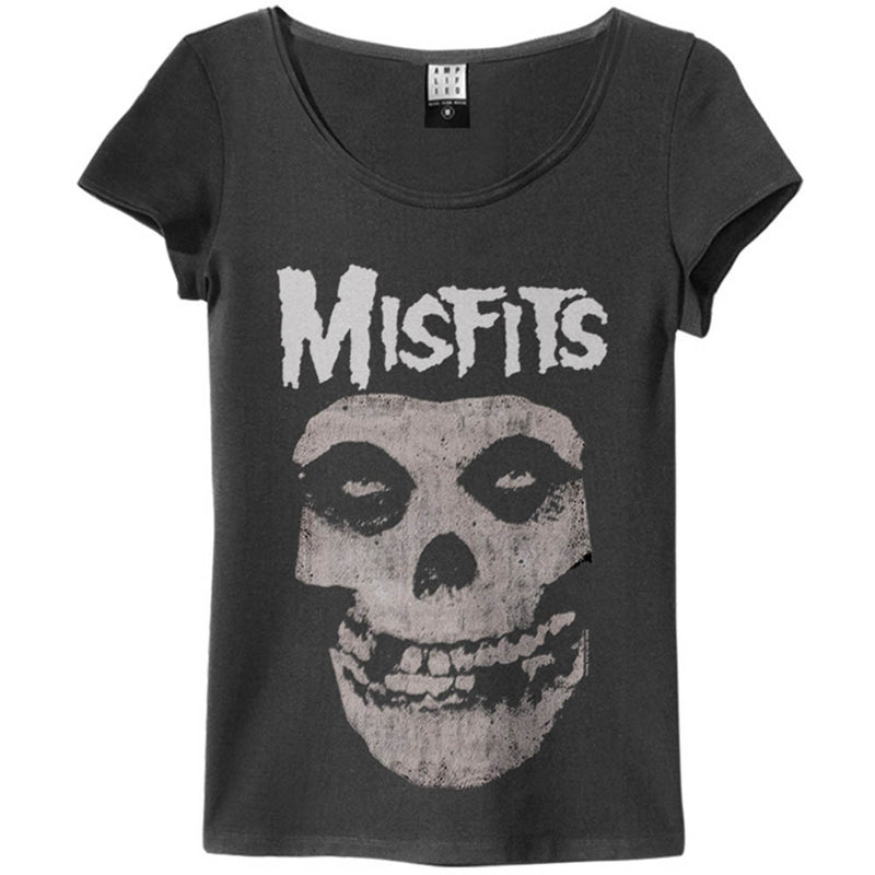 MISFITS - Official Skull/Amplified (Brand)/T 卹/女士