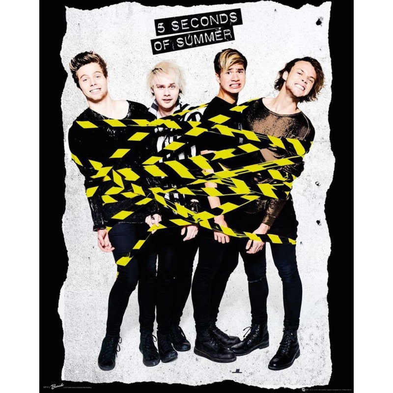 5 SECONDS OF SUMMER - Official (Out Of Print Posters) Tape / Poster