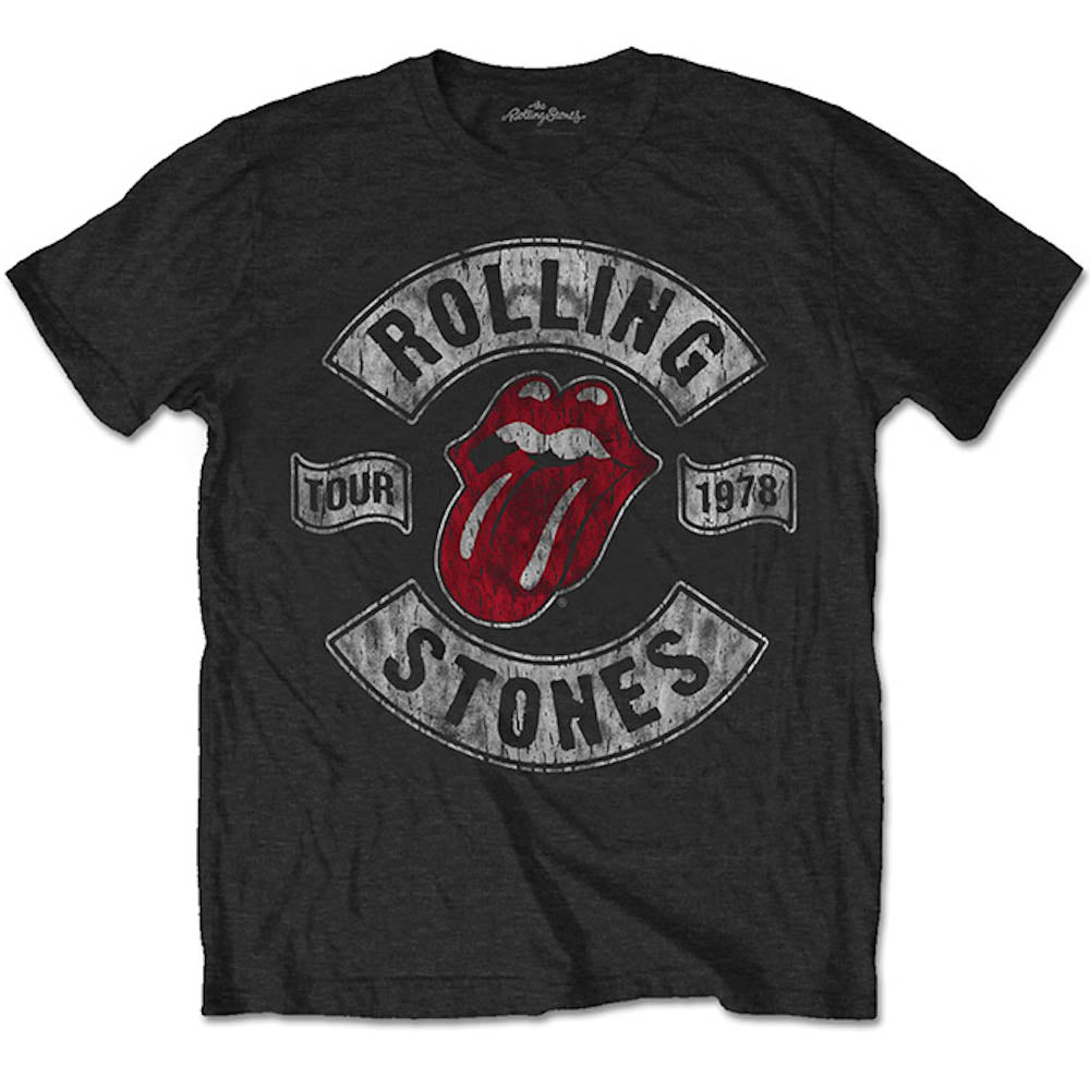 ROLLING STONES - Official Us Tour 1978 (Reprinted Tour T Series) / Bac