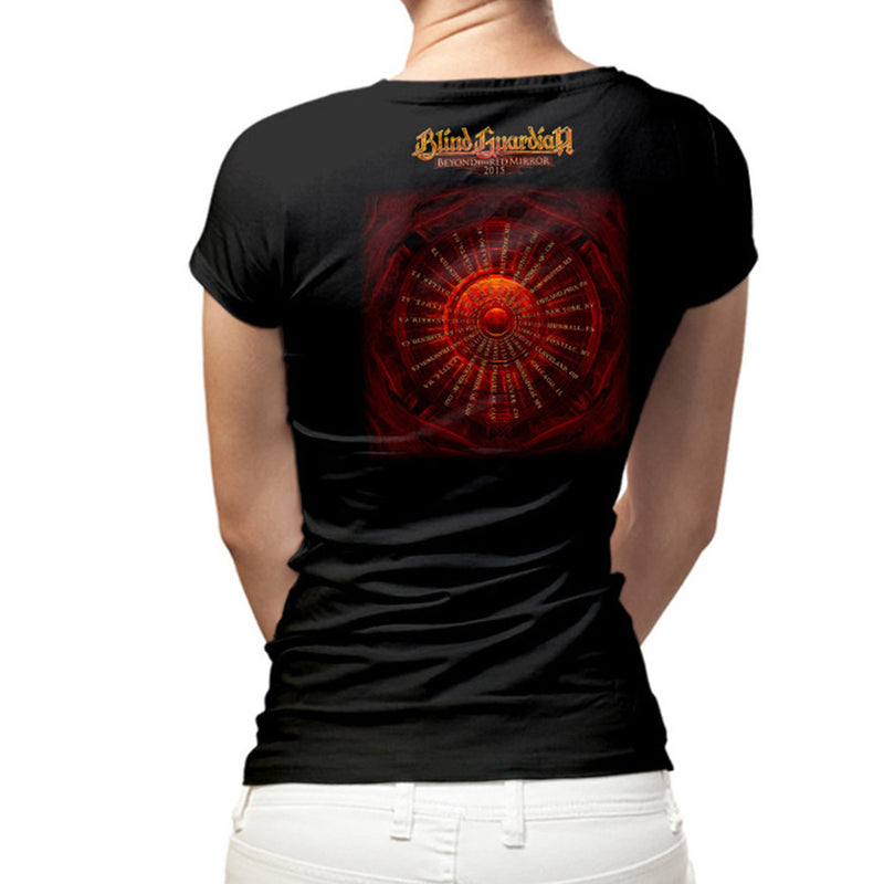 BLIND GUARDIAN - Official There Beyond The Red Mirror 2015 Tour Dates / Back Print / T-Shirt / Women's