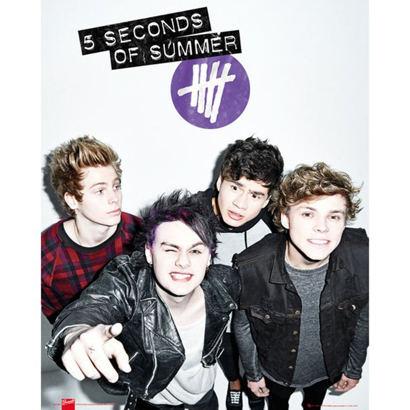 5 SECONDS OF SUMMER - Official (Out Of Print Posters) Single Cover / Poster