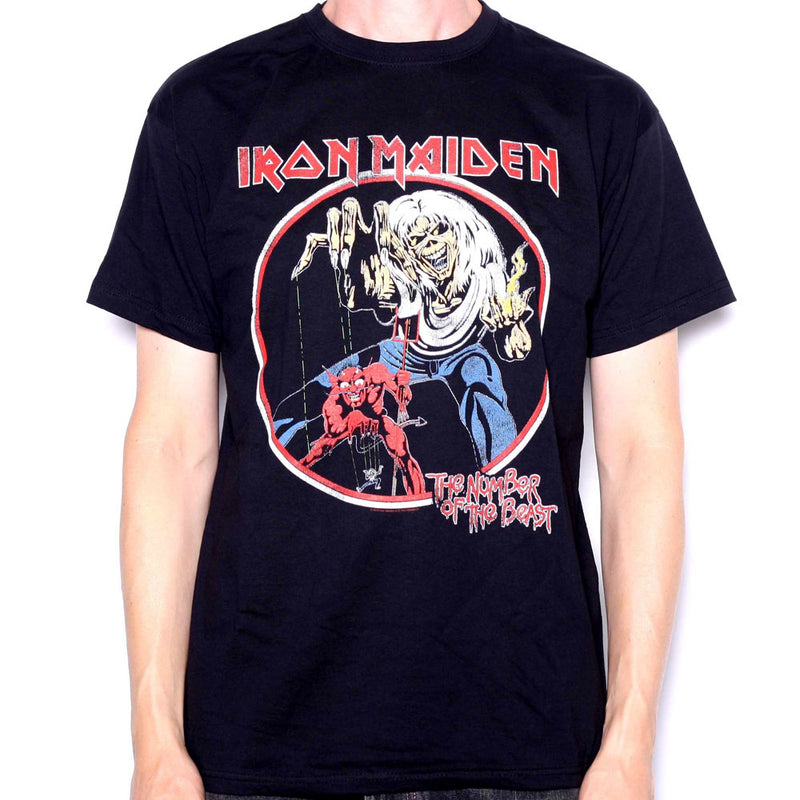 IRON MAIDEN - Official Number Of The Beast Vintage / T-Shirt / Men's