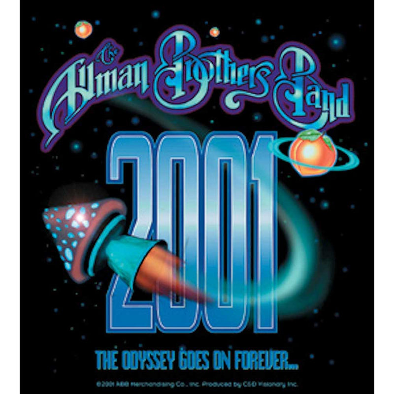 ALLMAN BROTHERS BAND - Official Rocket Shroom / Sticker