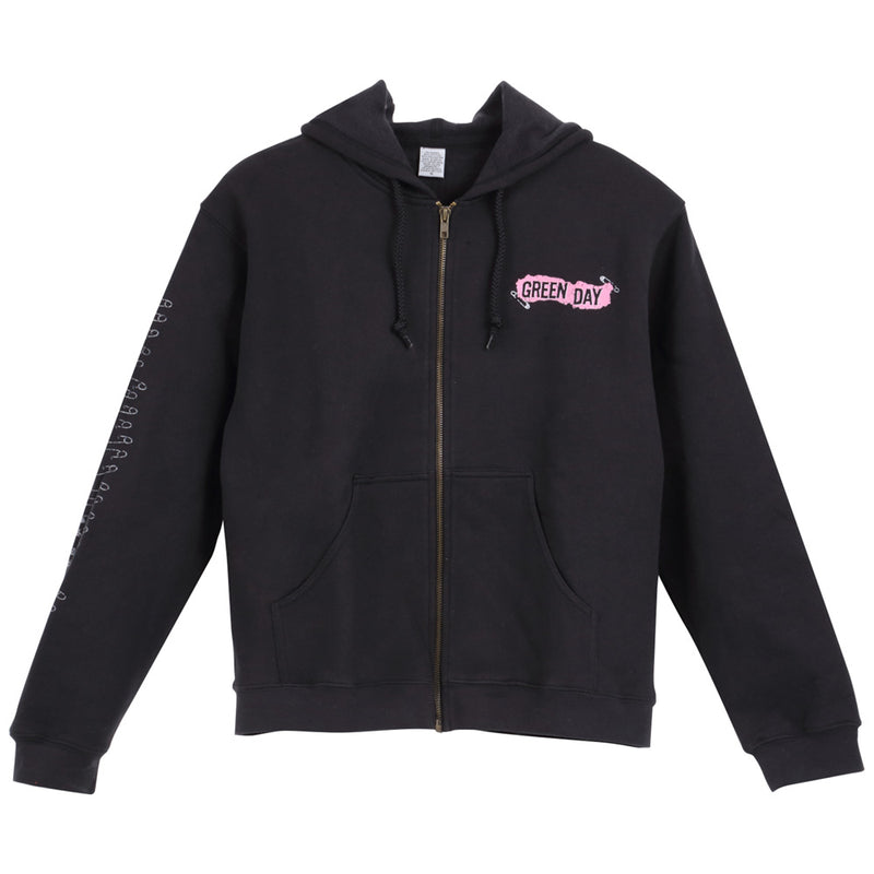 GREEN DAY - Official Pink Logo / Zip / Hoodie & Sweatshirt / Men's