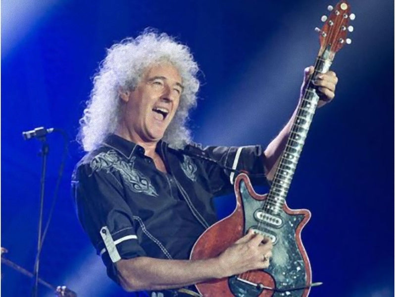 QUEEN - 官方紅色特輯/Brian May 模型/微型樂器