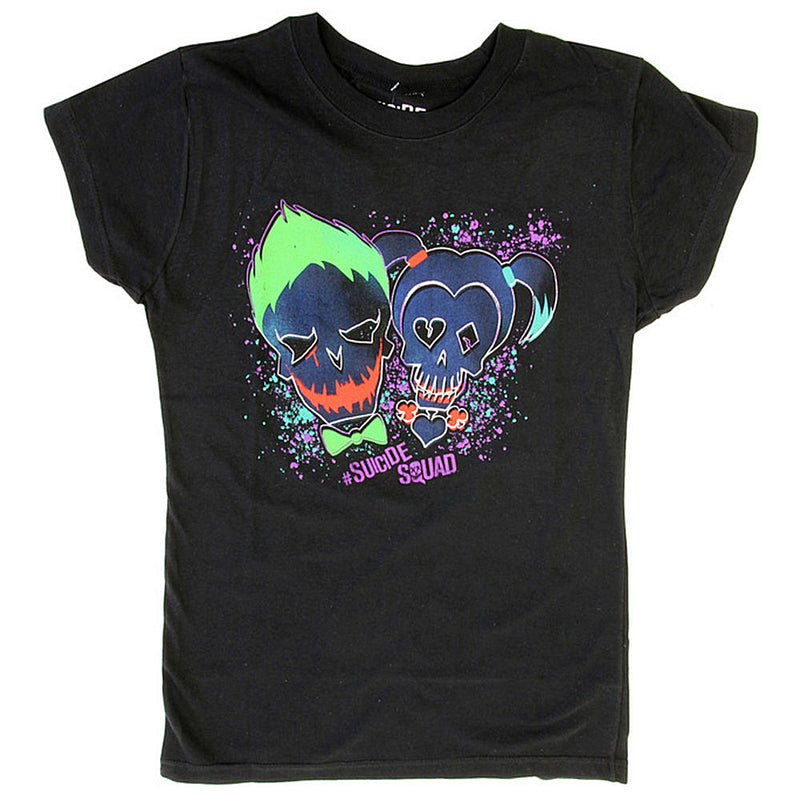 SUICIDE SQUAD - Official Harley Quinn / Joker / T-Shirt / Women's