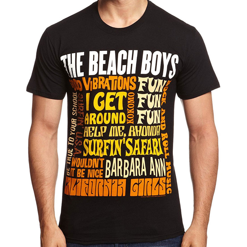 THE BEACH BOYS - Official Best Of Ss / T-Shirt / Men's