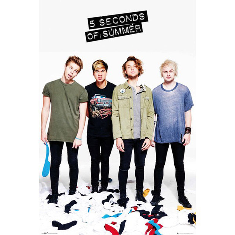 5 SECONDS OF SUMMER - Official (Out Of Print Posters) Clothes / Poster