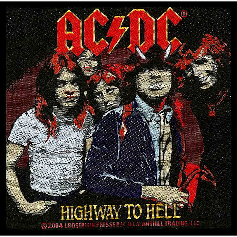 AC/DC - 官方 Highway To Hell / 貼布