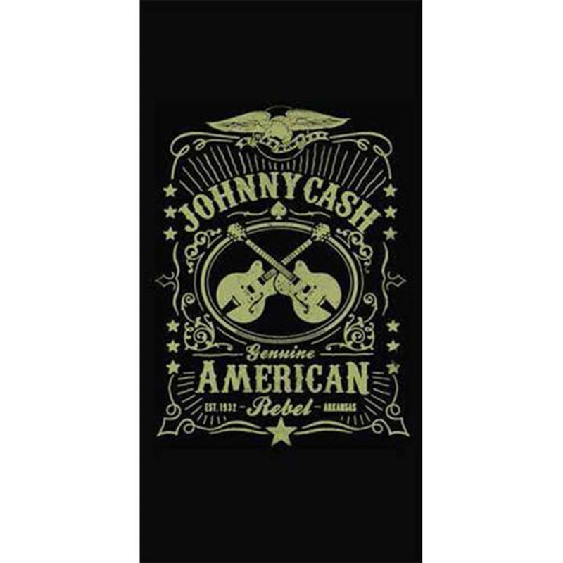 JOHNNY CASH - Official American Rebel / Towel