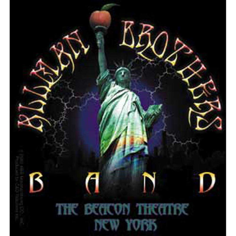 ALLMAN BROTHERS BAND - Official Allman Brothers Band -Statue Of Liberty / Sticker