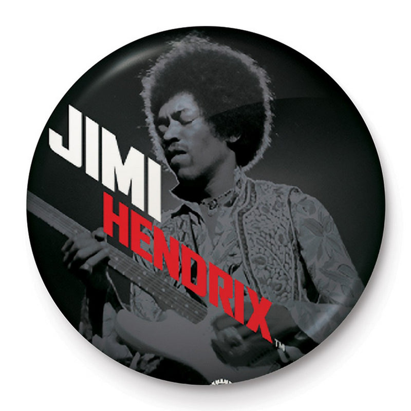 JIMI HENDRIX - Official Solo / Button Badge