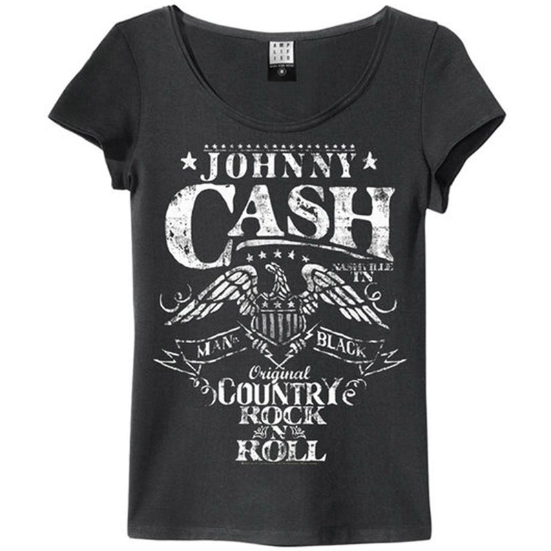 JOHNNY CASH - Official Eagle / Amplified (Brand) / T-Shirt / Women's