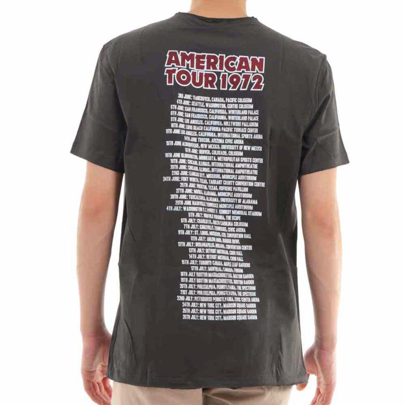 ROLLING STONES - Official Us Tour 1972 / Amplified (Brand) / Back Print / T-Shirt / Men's