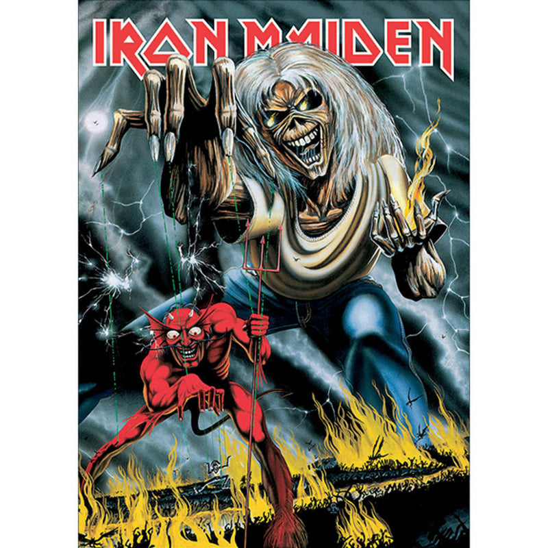 IRON MAIDEN - Official Number Post Card / Letters & Postcards