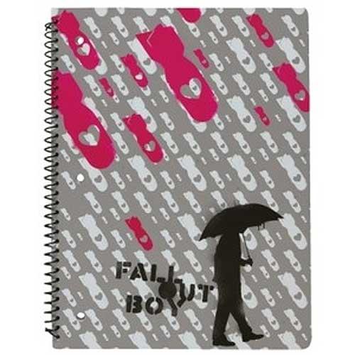 FALL OUT BOY - 官方 Love Bomb Spiral Notebook/Note & Notepad