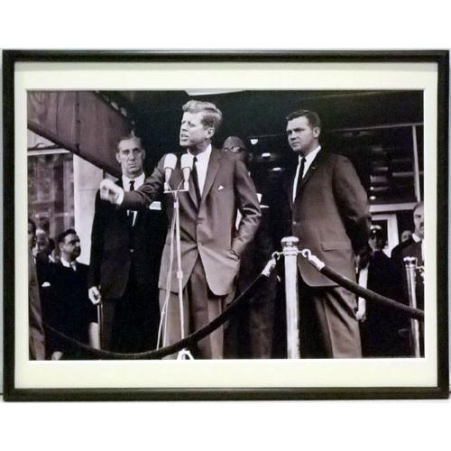 JOHN F. KENNEDY - Official Speaking Archival / Framed Print