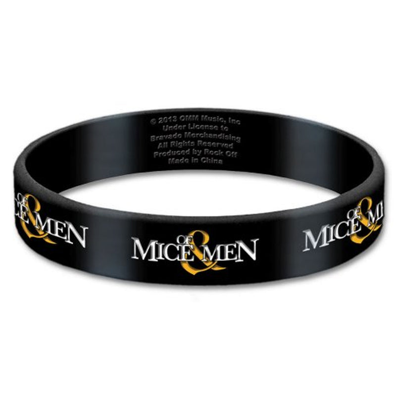 OF MICE & MEN - Official Logo / Wristband