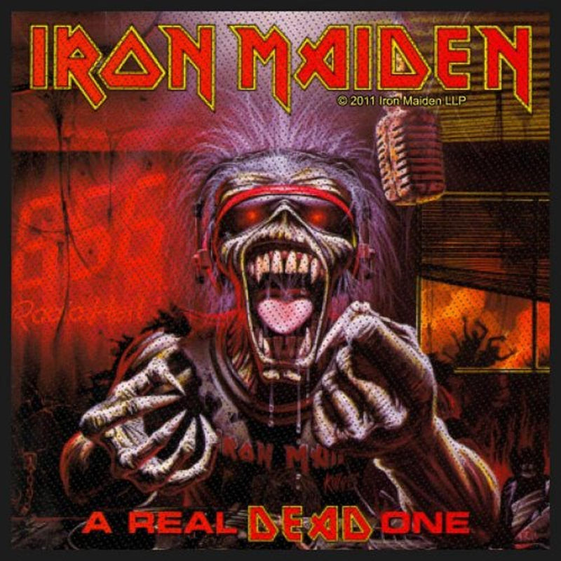 IRON MAIDEN - Official A Real Dead One / Patch