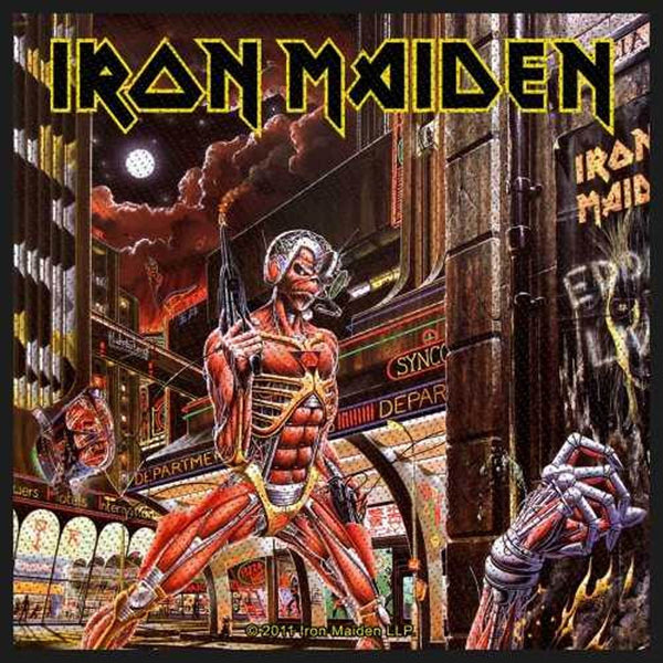 Iron Maiden Somewhere in Time サイン入り Iron Maiden Somewhere in Time Platinum LP Limited Signature