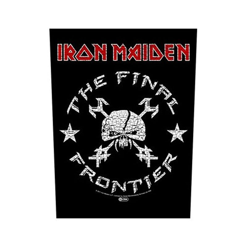 IRON MAIDEN - Official The Final Frontier Vintage Skull / Patch