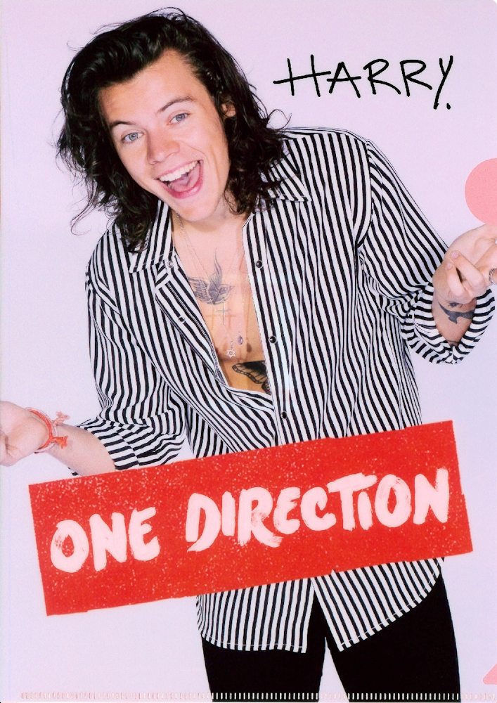 ONE DIRECTION - Official Clear File Set Of 5 Vol.2 / Binders & File Folders