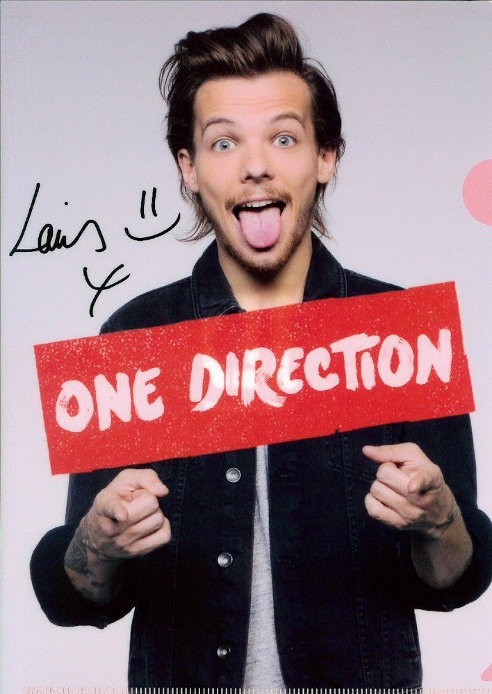 ONE DIRECTION - Official Clear File Set Of 5 Vol.2 / Binders & File Folders