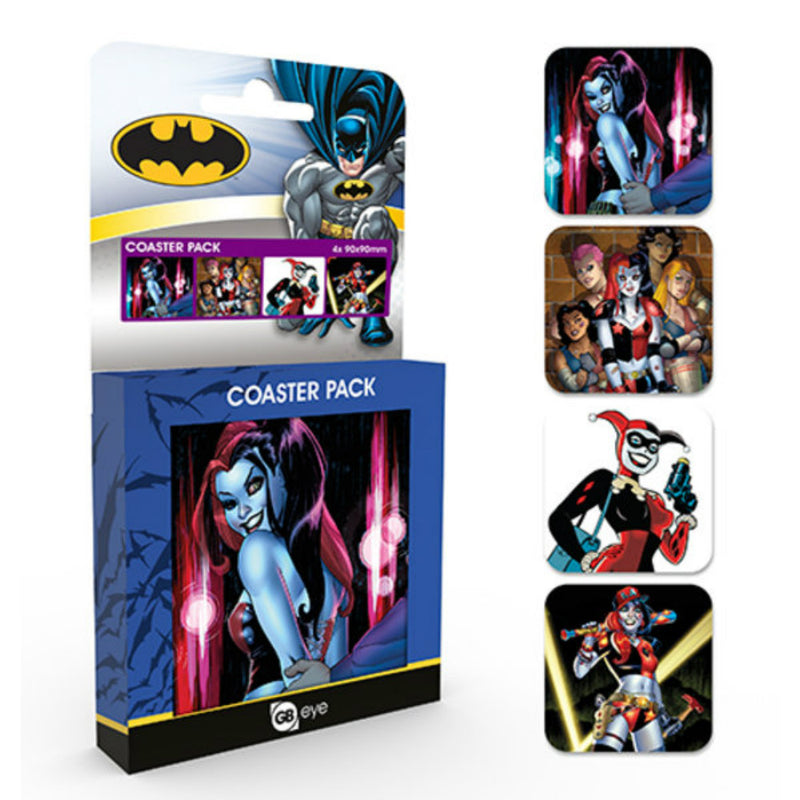 DC COMICS - Official Harley Quinn Set / Coaster