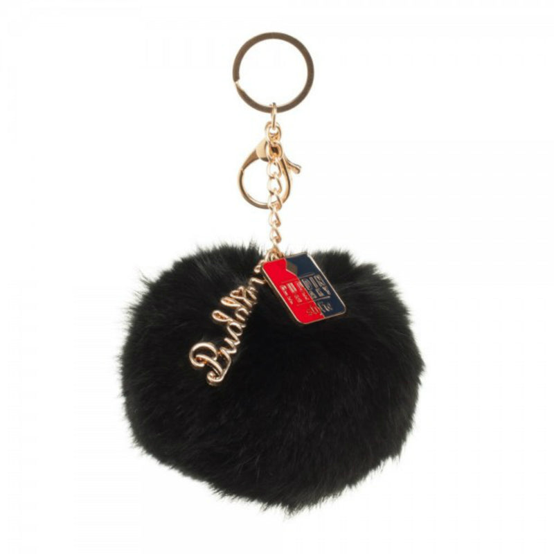 SUICIDE SQUAD - Official Puddin Furry Pom Pom Handbag Charm / keychain