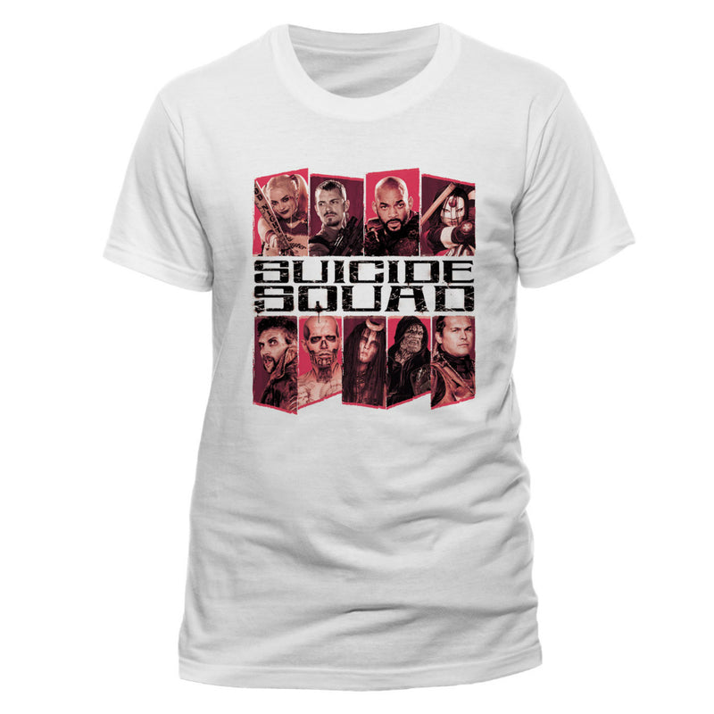 SUICIDE SQUAD - Official Text & Group / T-Shirt / Men's