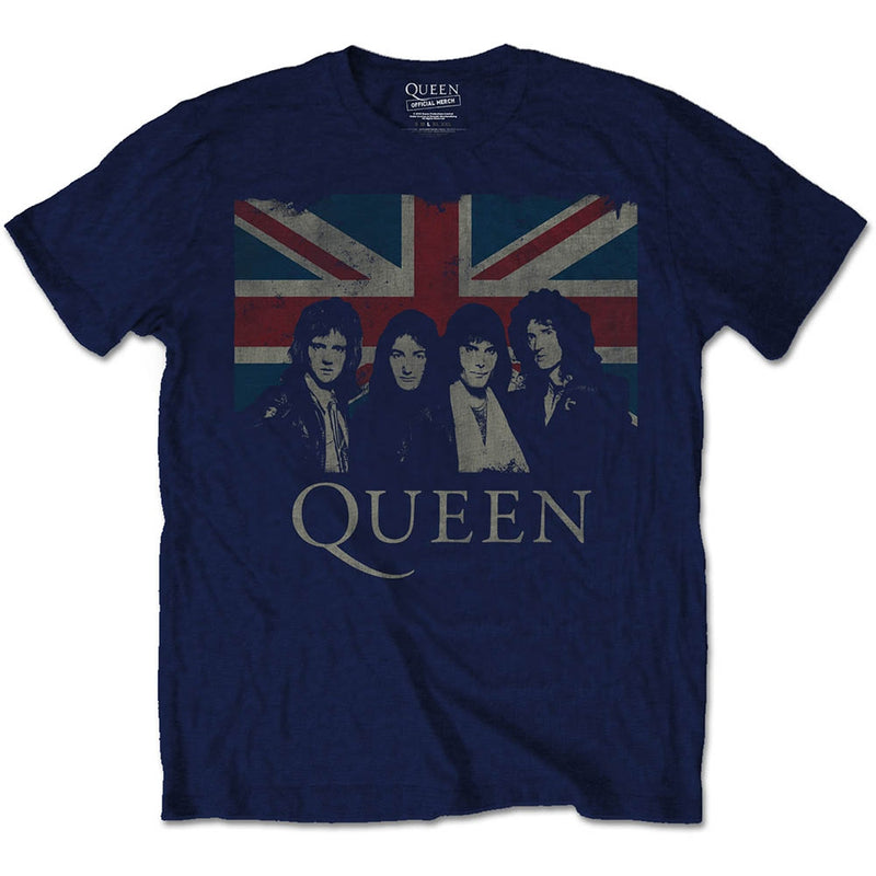 QUEEN - Official Union Jack / T-Shirt / Men's