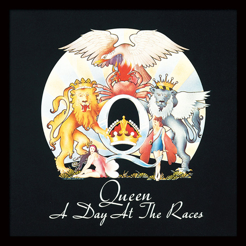 QUEEN - Official A Day At The Races（專輯封面有框印刷）/有框印刷