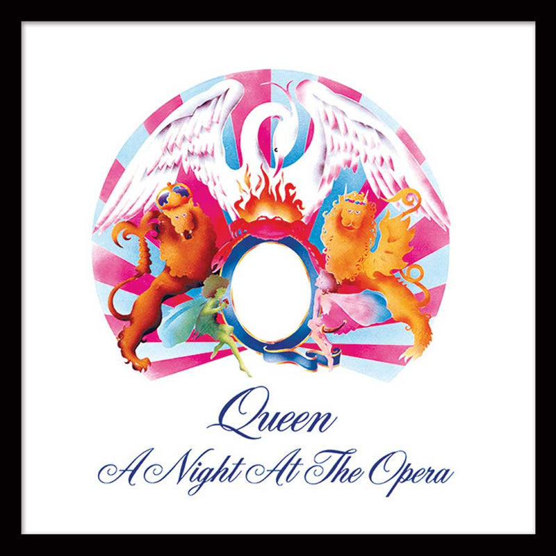 QUEEN - Official A Night At The Opera（專輯封面裱框印花）/裱框印花