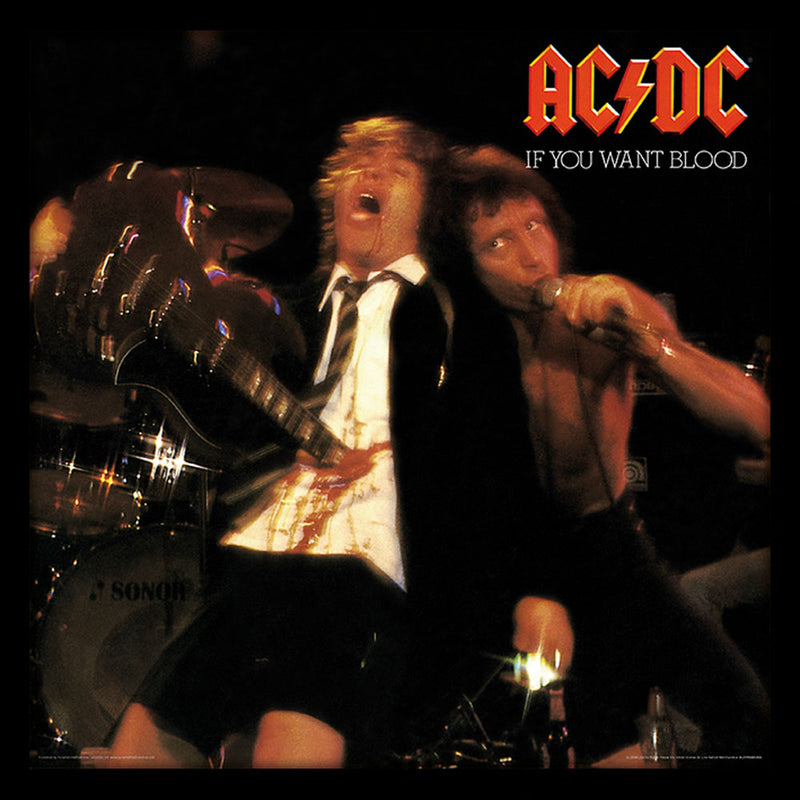 AC/DC - Official If You Want Blood (Album Cover Framed Print) / Framed Print