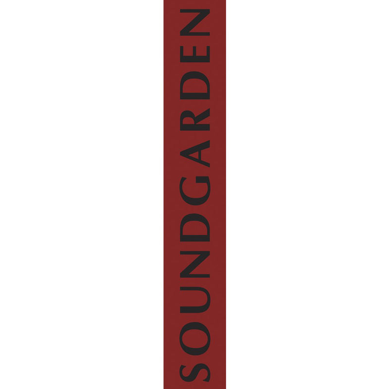 SOUNDGARDEN - 官方標誌吉他背帶（皮革）/吉他背帶