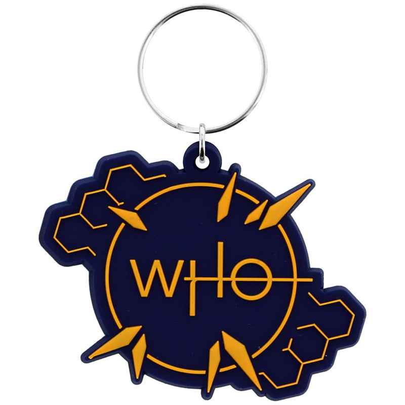DOCTOR WHO - Official Insignia / Rubber Keeling / keychain