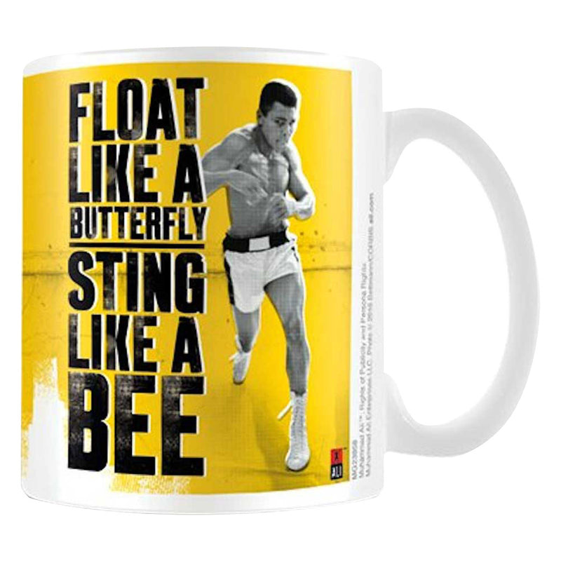 MUHAMMAD ALI - Official Float Like A Butterfly, Sting Like A Bee / Mug