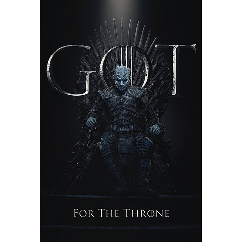 GAME OF THRONES - Official The Night King For The Throne / Poster